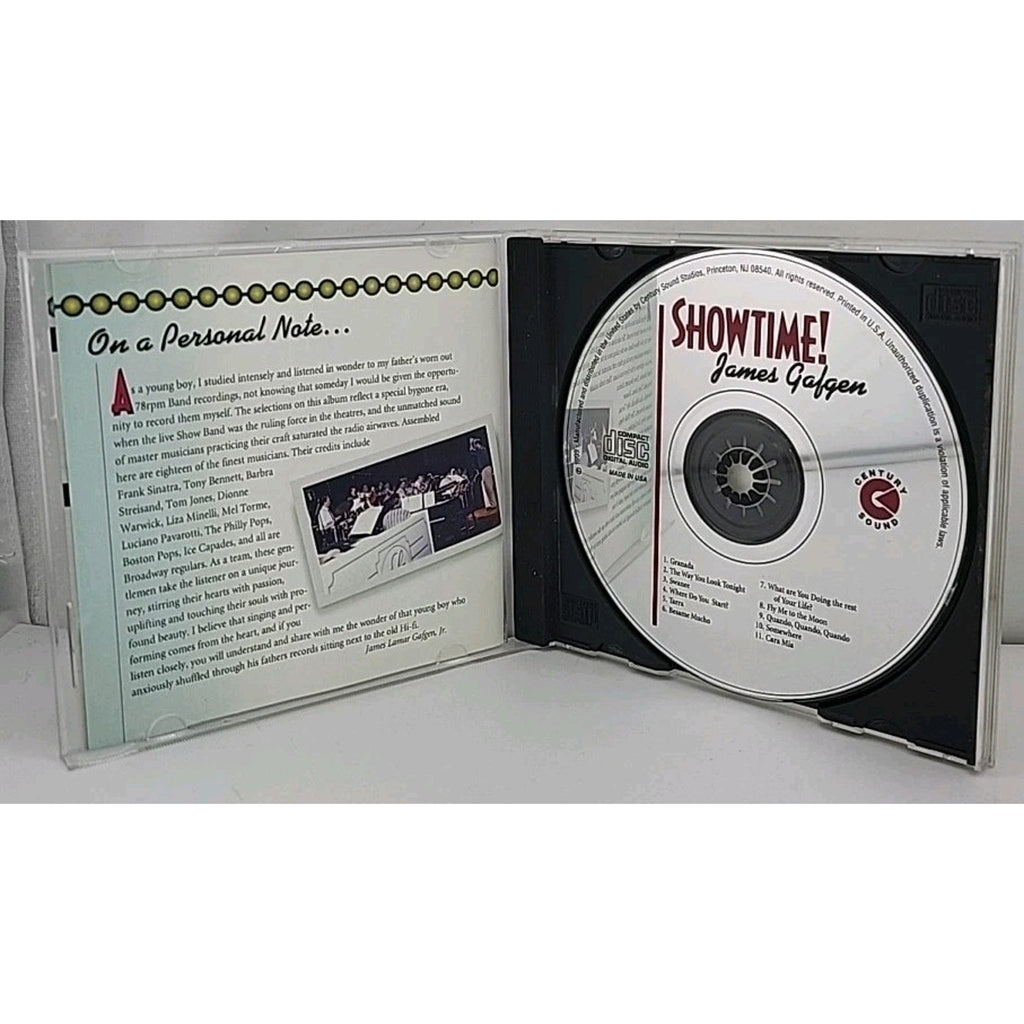 Showtime CD - James Gafgen