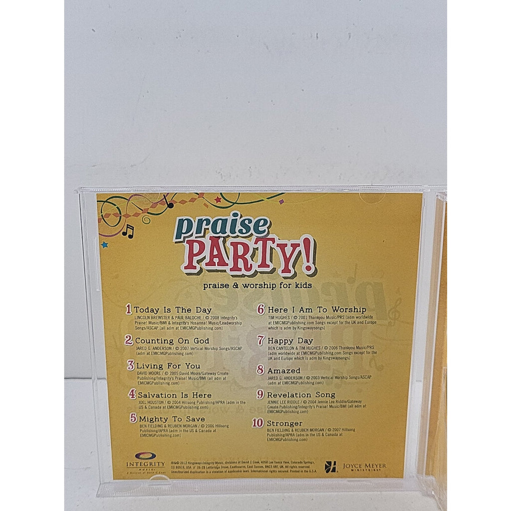 Praise Party! Praise & Worship For Kids CD