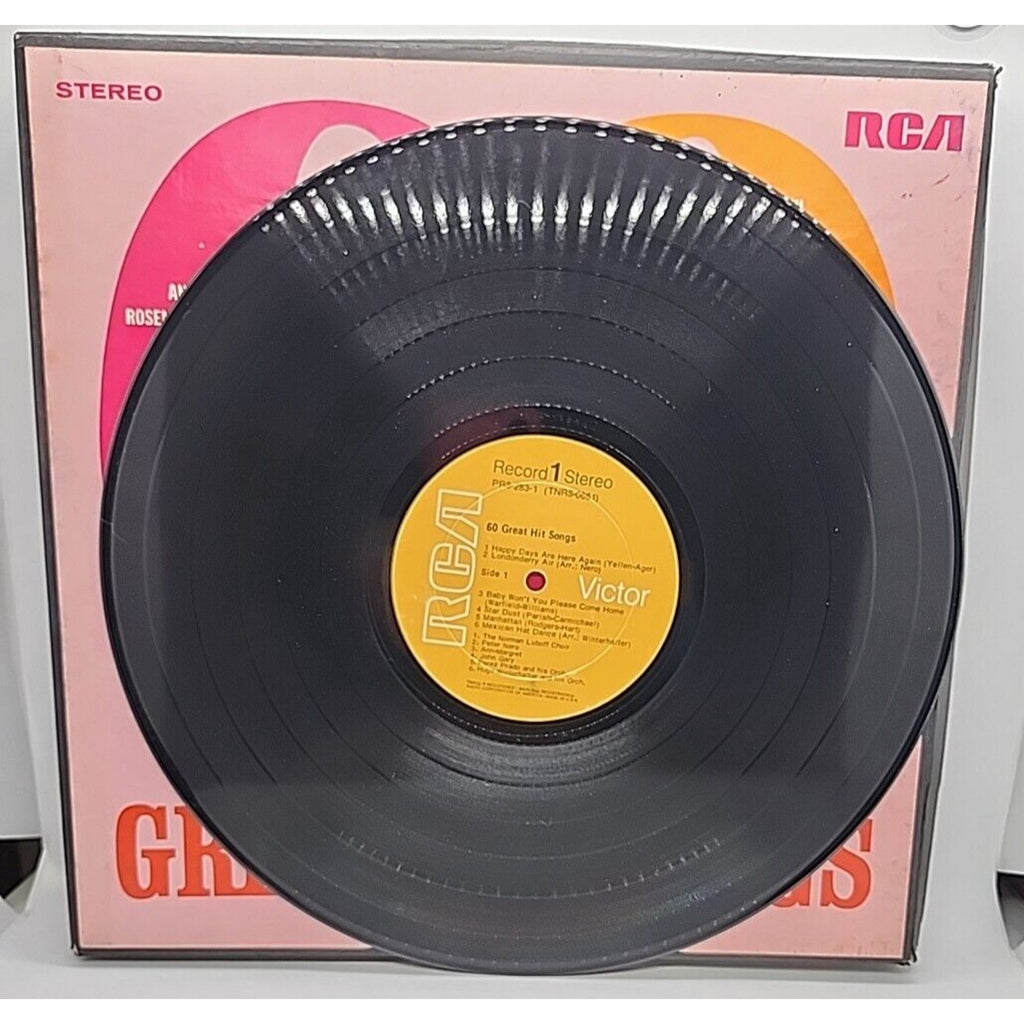 RCA Stereo - 60 Great Hit Songs Various Artists - PRS-283 (Record)