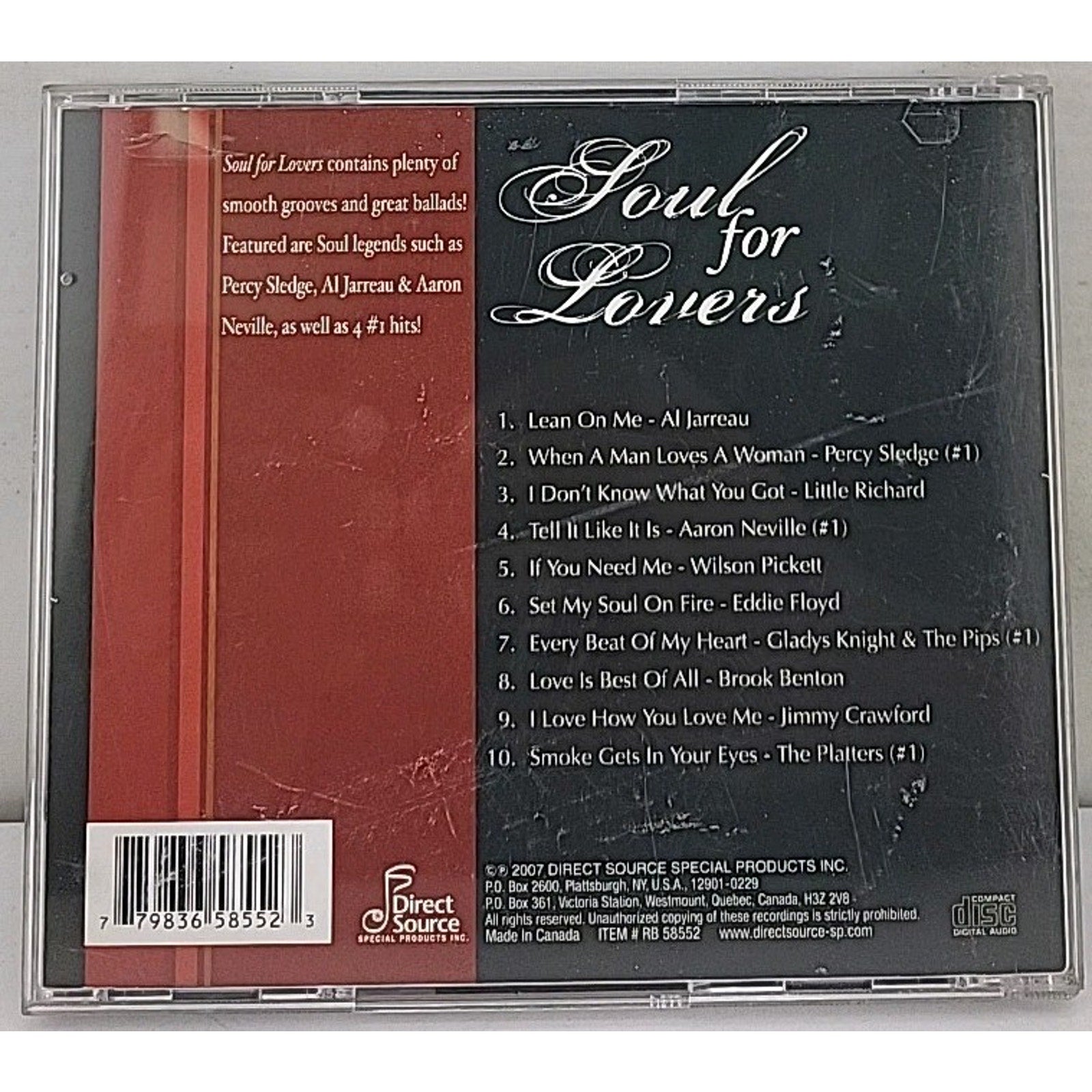 Soul For Lovers [CD]