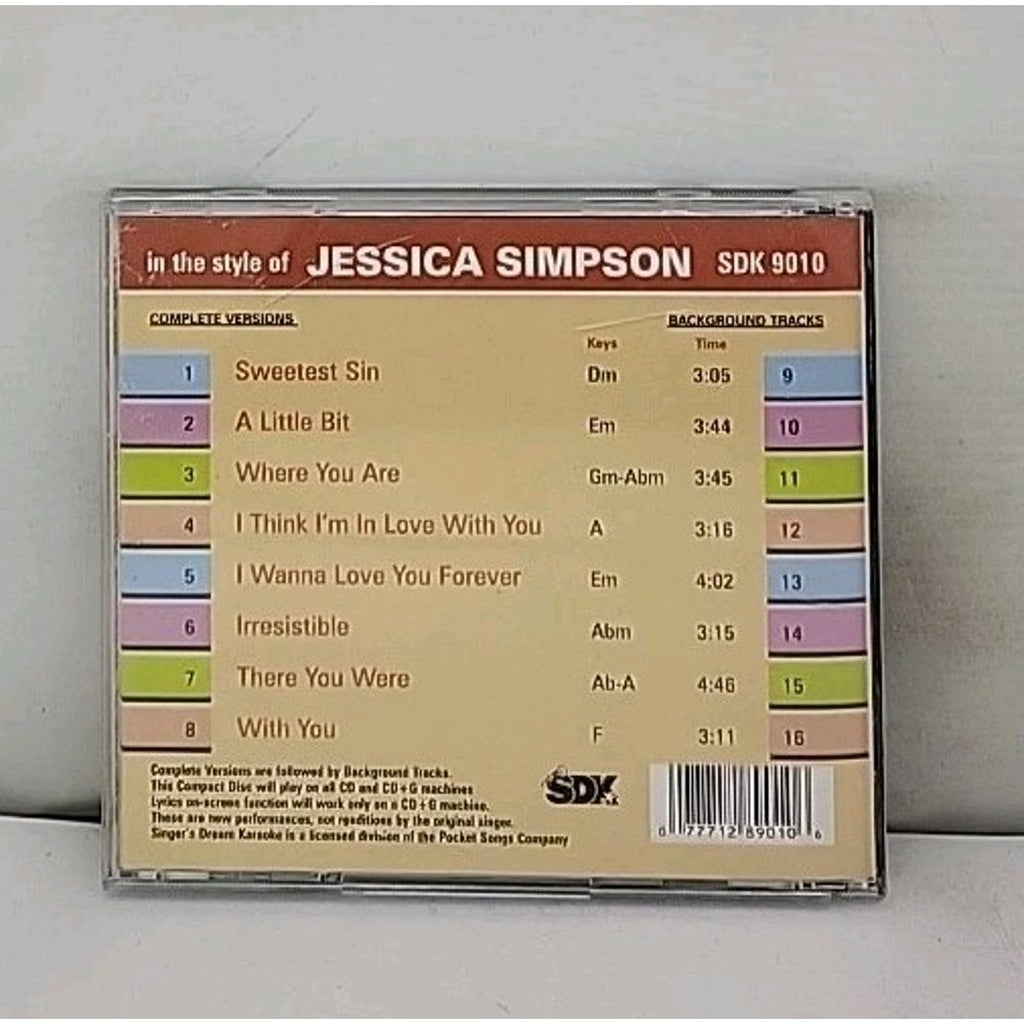 Style of by Jessica Simpson (CD, 2005)