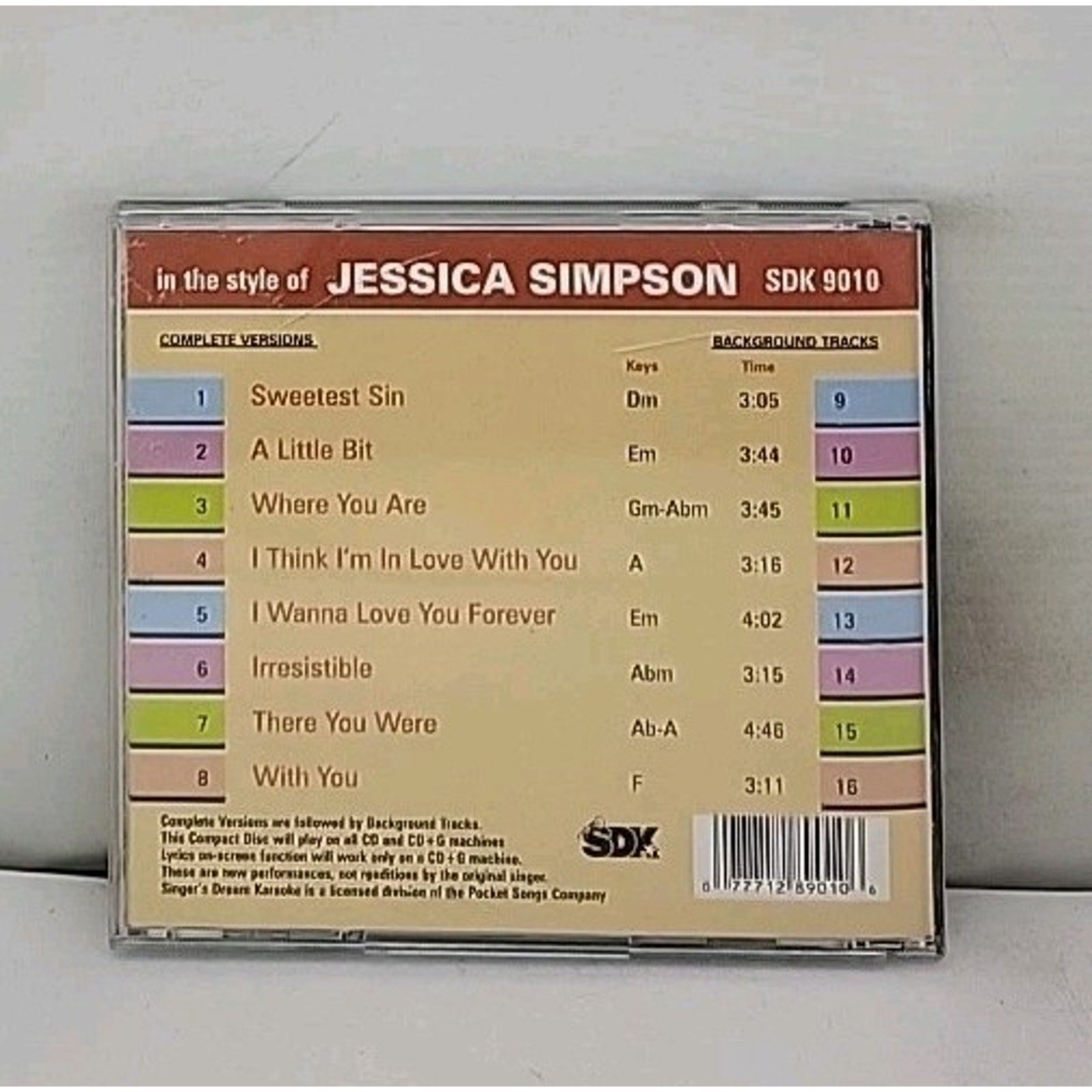 Style of by Jessica Simpson (CD, 2005)