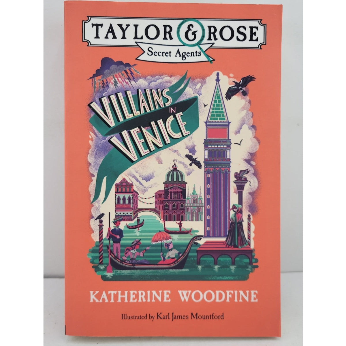 Villains in Venice by Katherine Woodfine (2020, Trade Paperback)