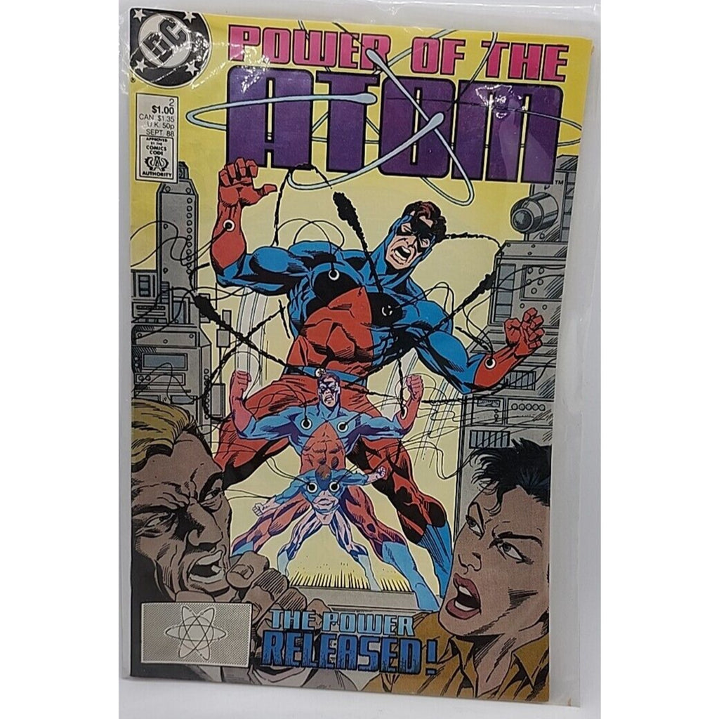 Power of Atom # 2 DC Comics 1988 Copper Age The Power Released