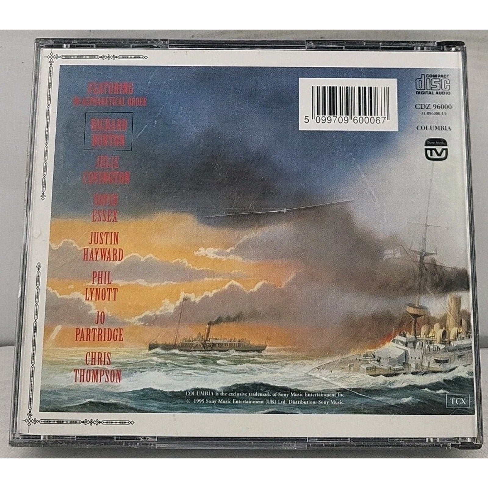 Jeff Wayne The War Of The Worlds Musical Version the Coming Of The Martians 2CD