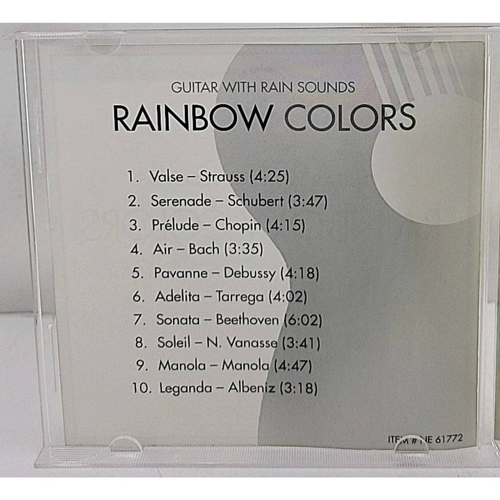 Guitar with Rain Sounds: Rainbow Colors by The Northstar Orchestra (CD,...