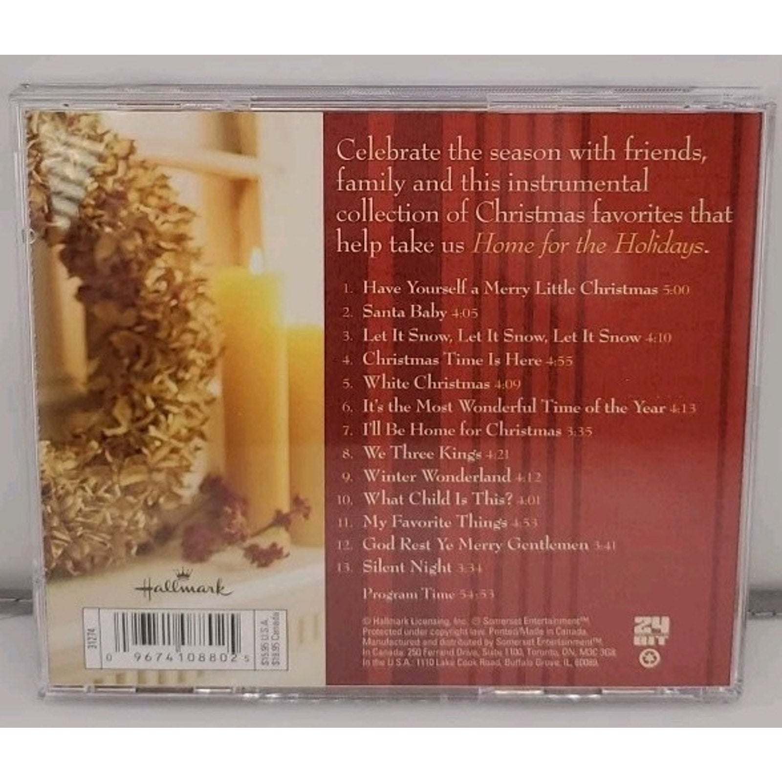Piano-led jazz trio [Performer], Home for the Holidays (Hallmark) (CD)