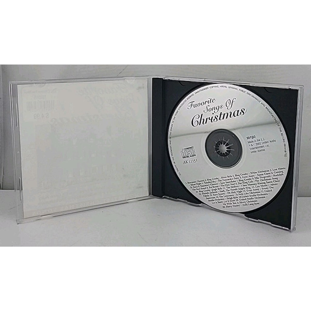 Favorite Songs of Christmas CD 20 Greatest Christmas Songs
