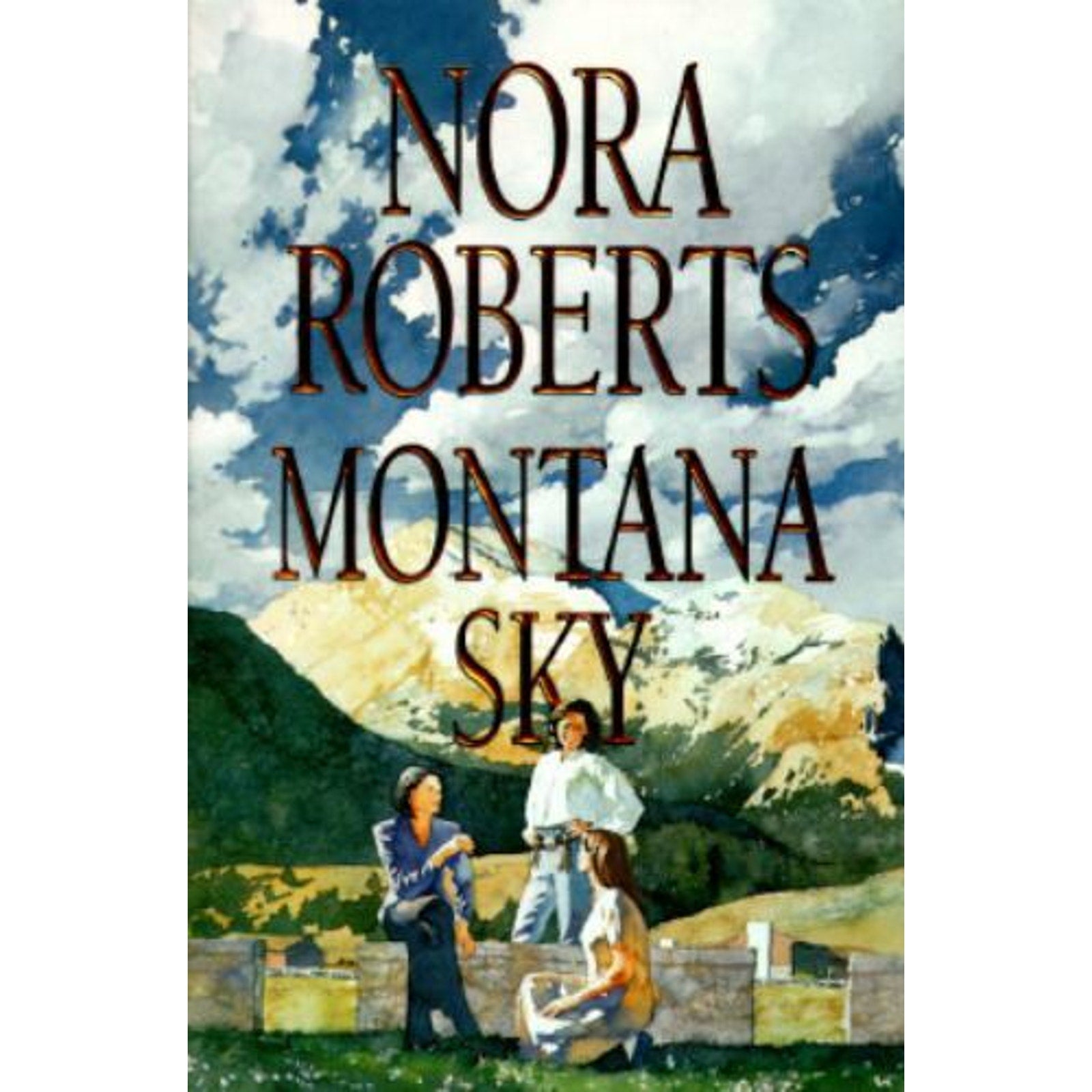 Montana Sky by Nora Roberts (1996, Hardcover)
