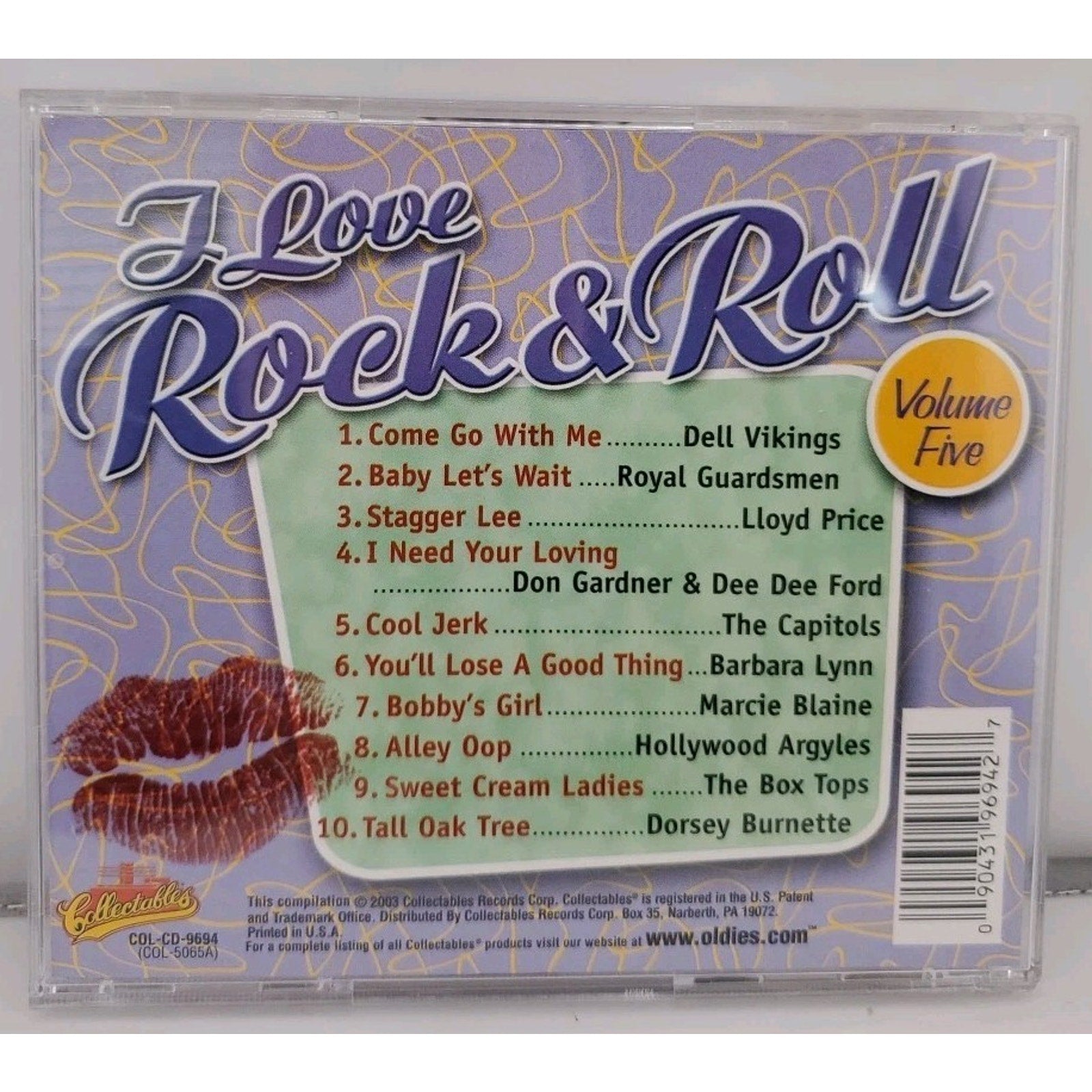 I Love Rock N Roll, Vol. 5 by Various (CD, 2004)