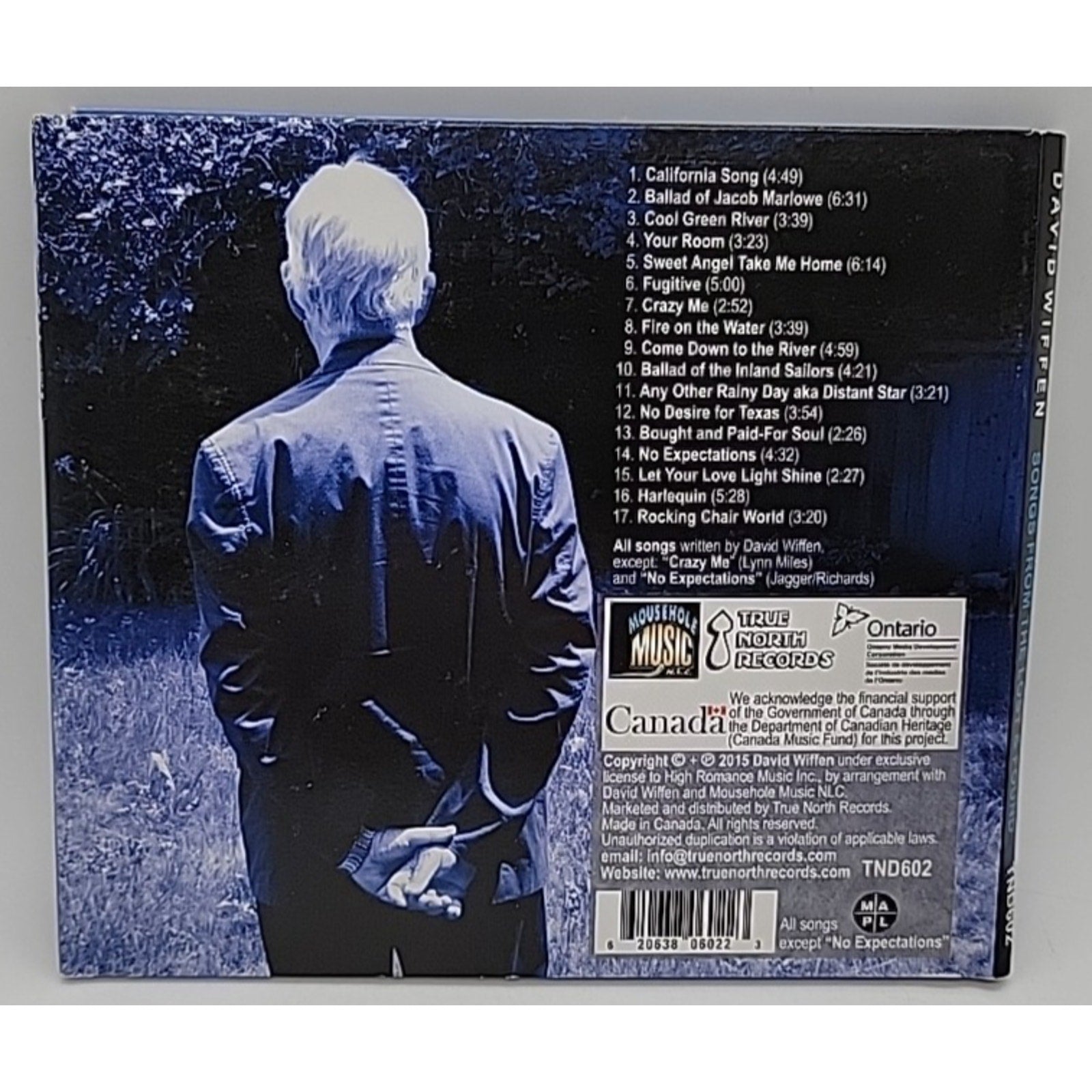 Songs from the Lost & Found by Wiffen, David (CD, 2015)
