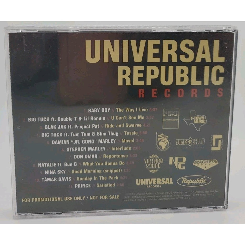 Urban Crossover Sampler - Summer 2006 Cd (Universal Republic Records)