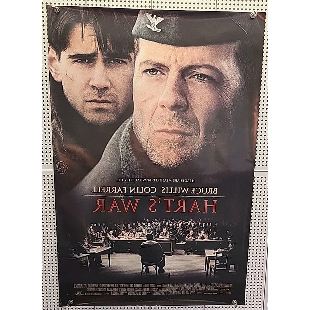 Hart's War (2002) Movie Poster Double-Sided 27x40 Bruce Willis