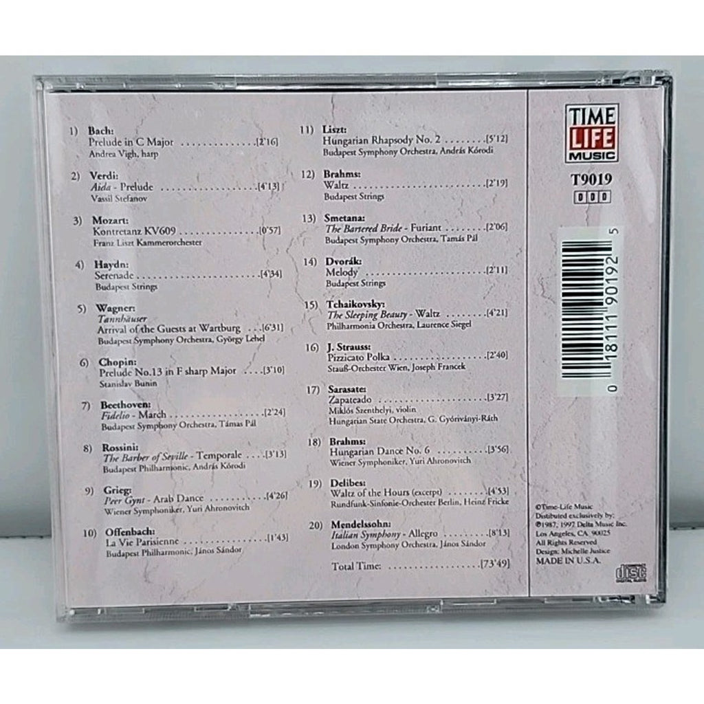 100 Classical Masterpieces, Vol. 3 [Time-Life] (CD, Time/Life Music) *Brand New*