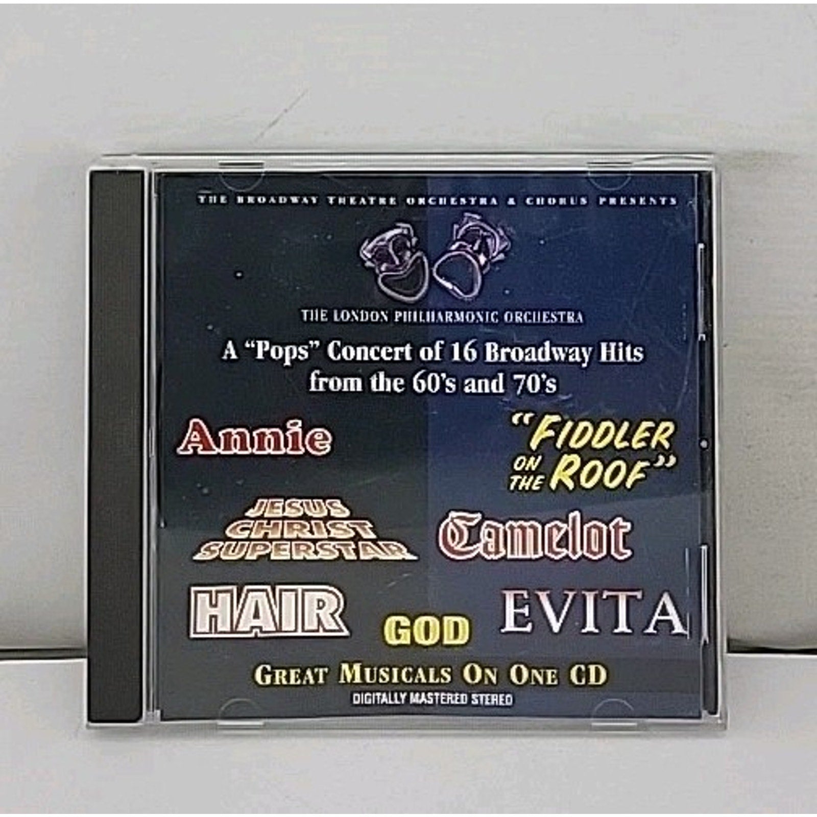 A Pops Concert Of 16 Broadway Hits From The 60s and 70s (CD) 1996