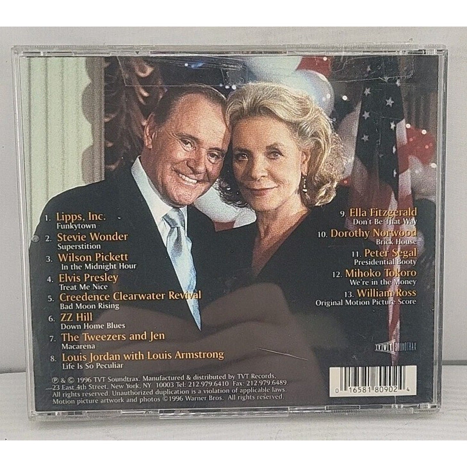My Fellow Americans (Original Soundtrack) by Various (CD, 1996)