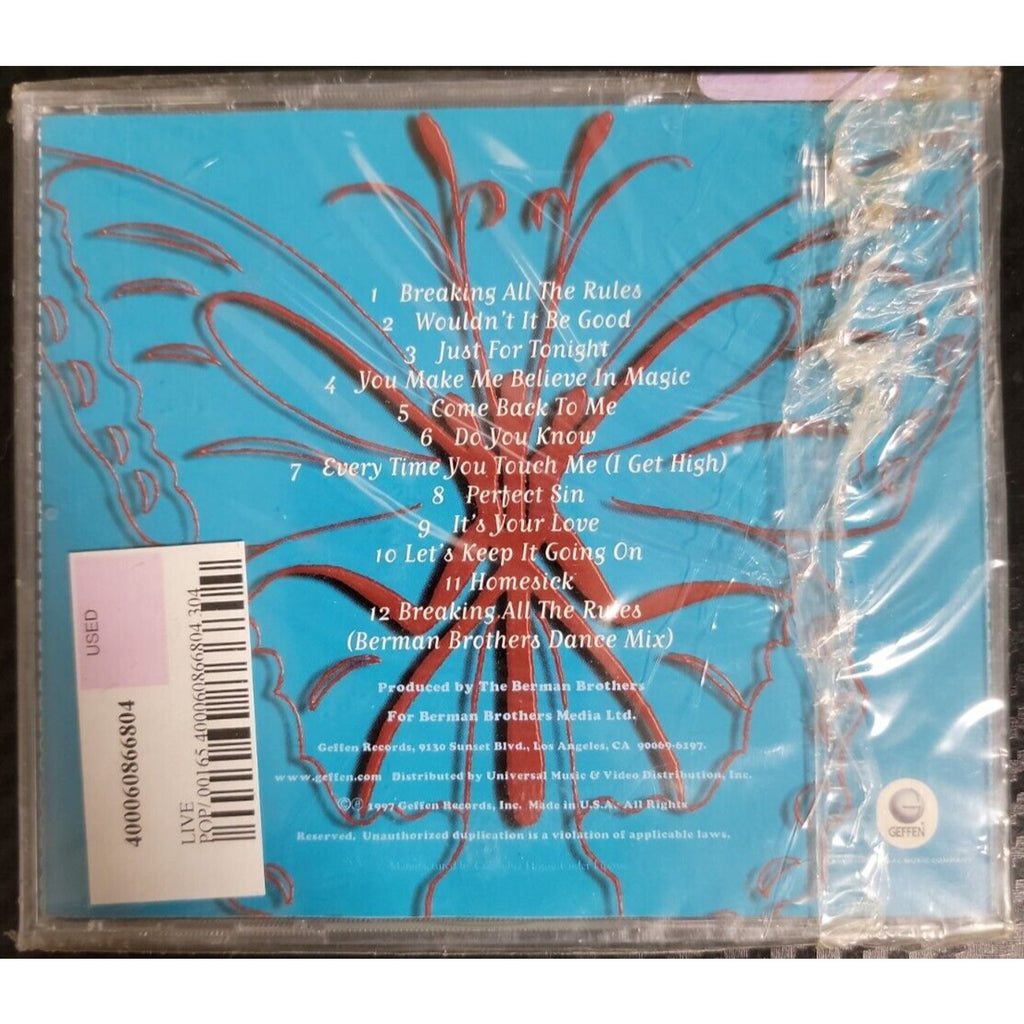 Breaking All the Rules [Single] by She Moves (CD, Oct-1997, Geffen)