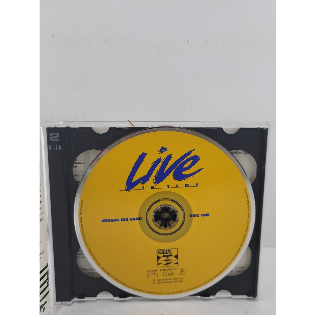 Live in Time by Mingus Big Band (CD, 1997)