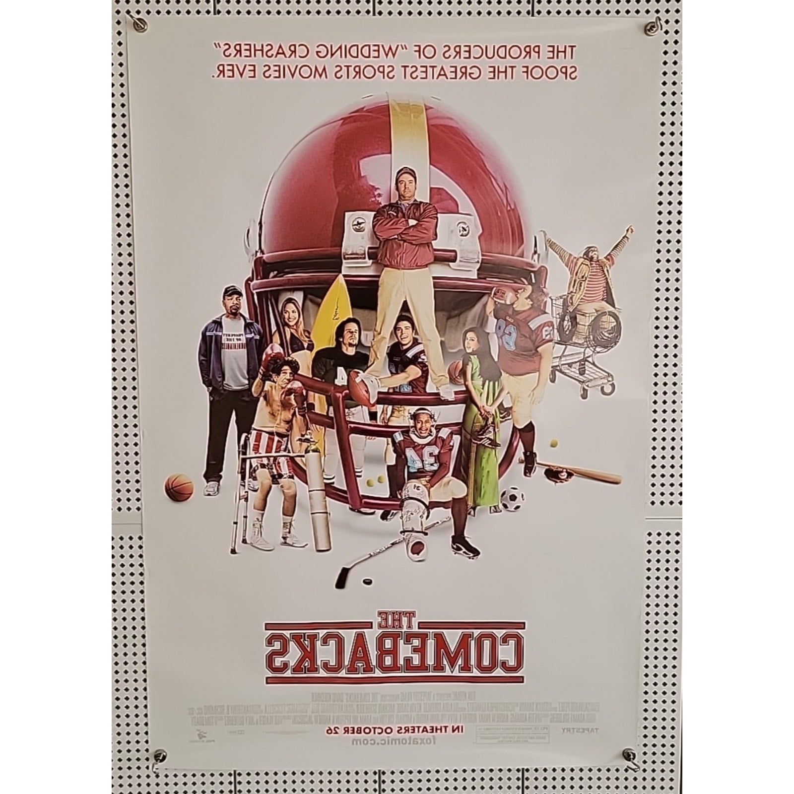 The Comebacks Original 27x40 D/S Movie Poster 2007