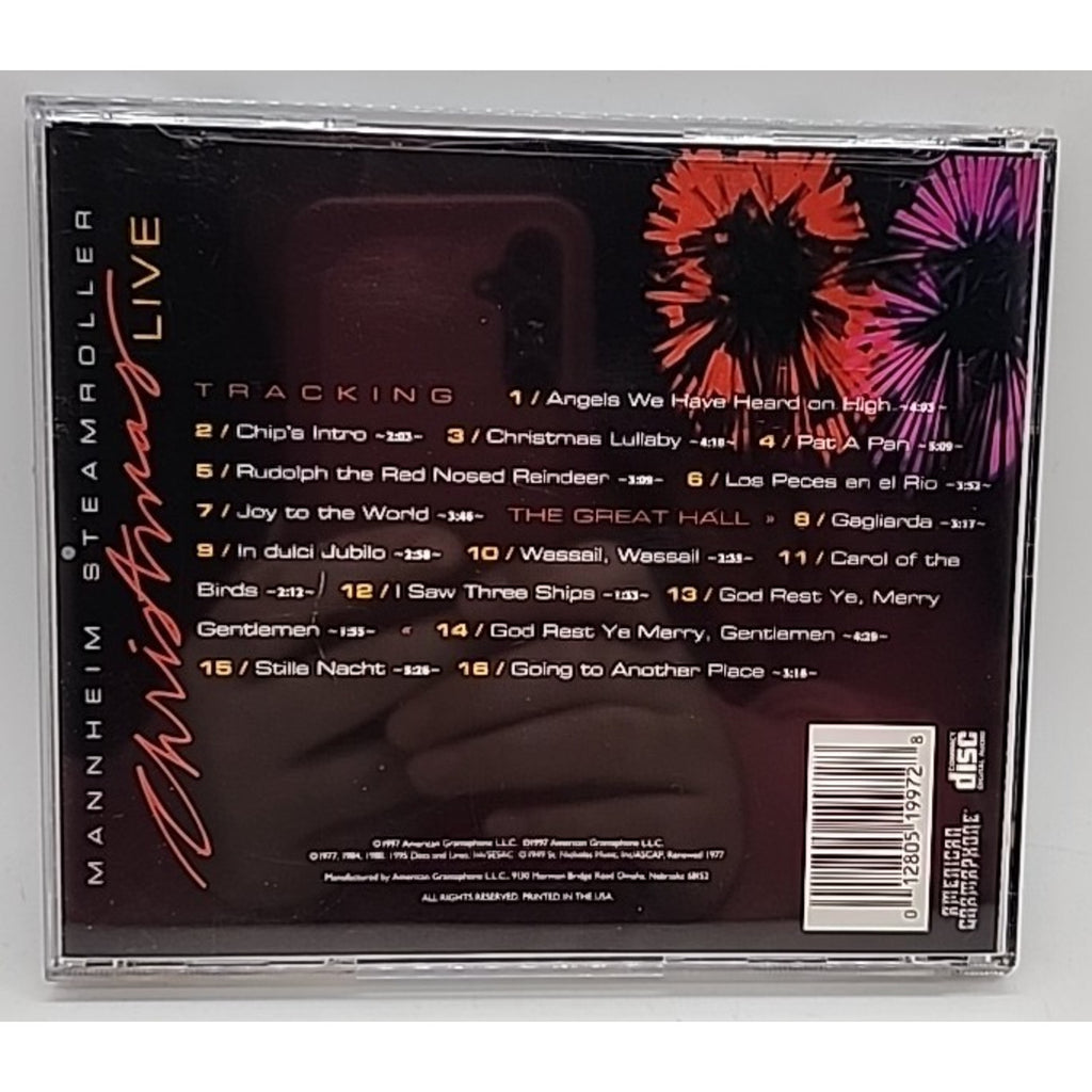 Xmas Live by Mannheim Steamroller (CD, 1997)
