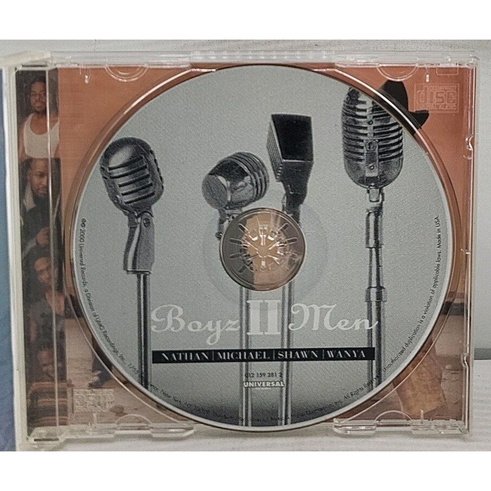 Nathan Michael Shawn Wanya by Boyz II Men (CD, 2000)