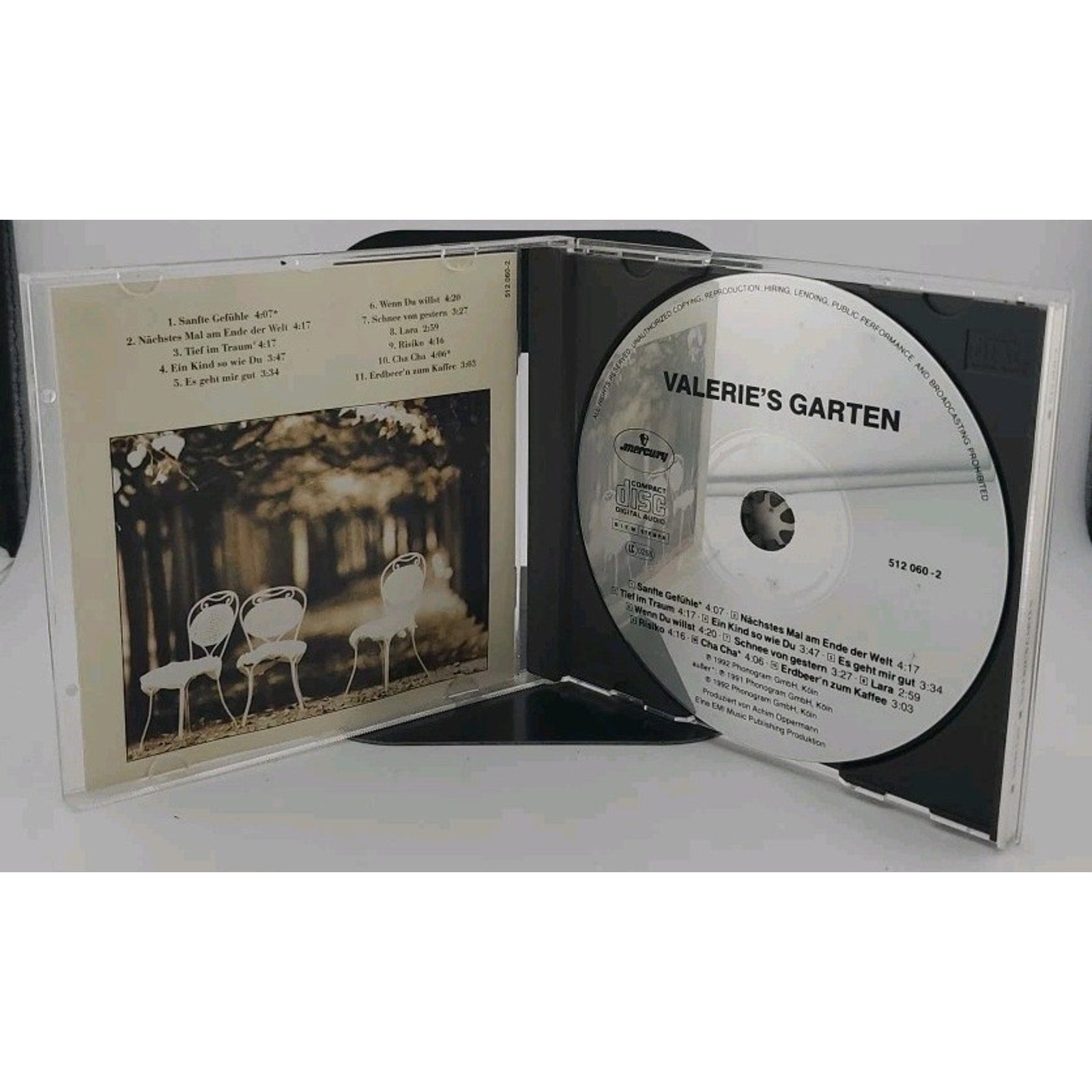 Mercury - Valerie's Garten CD