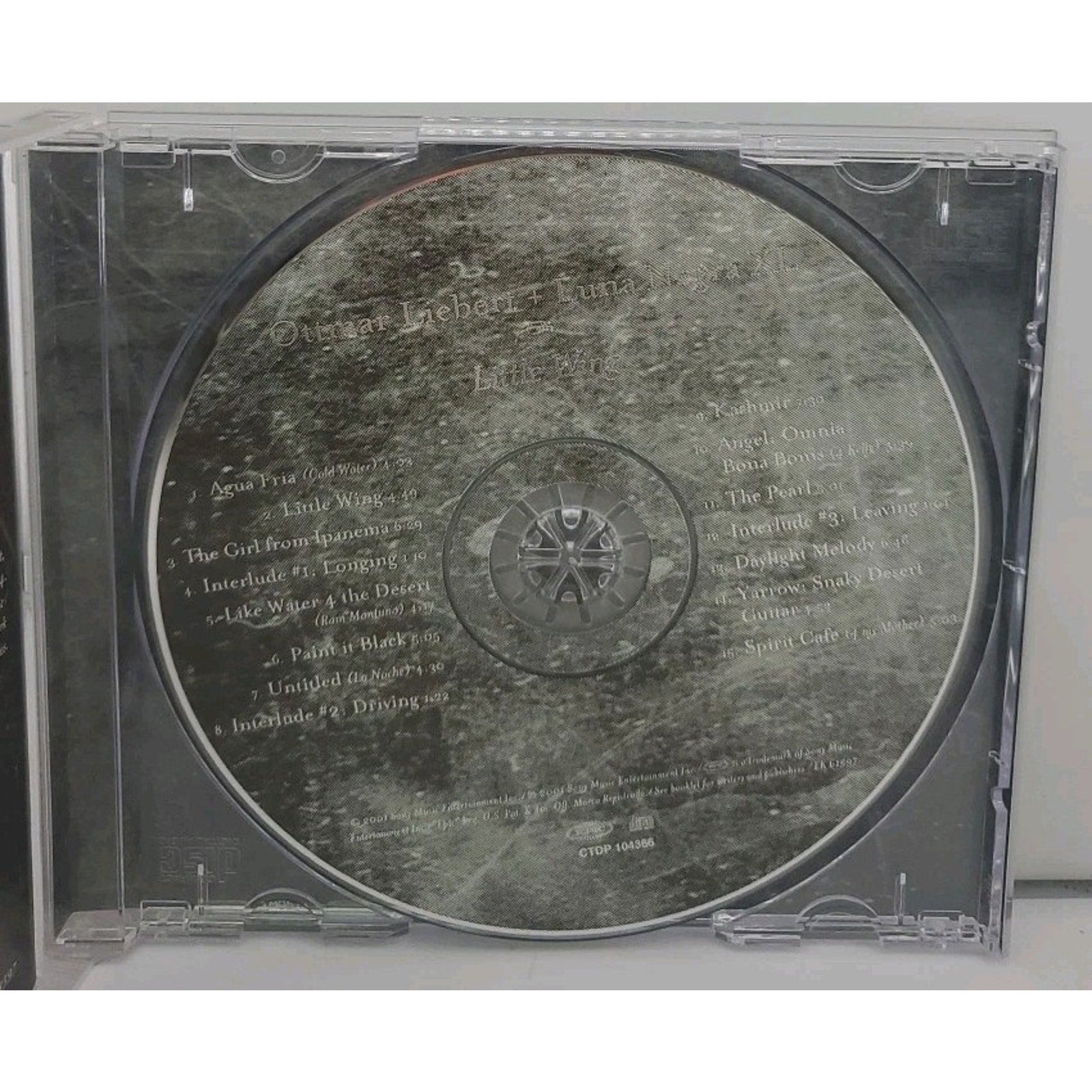 Little Wing by Ottmar Liebert & Luna Negra (CD, 2001)