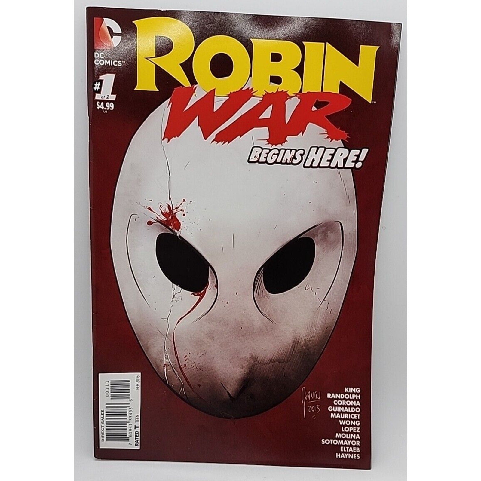 Robin #1 War Begins Here