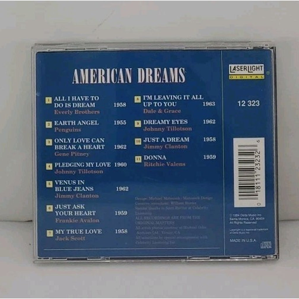 American Dreams by Various (CD, 1994)
