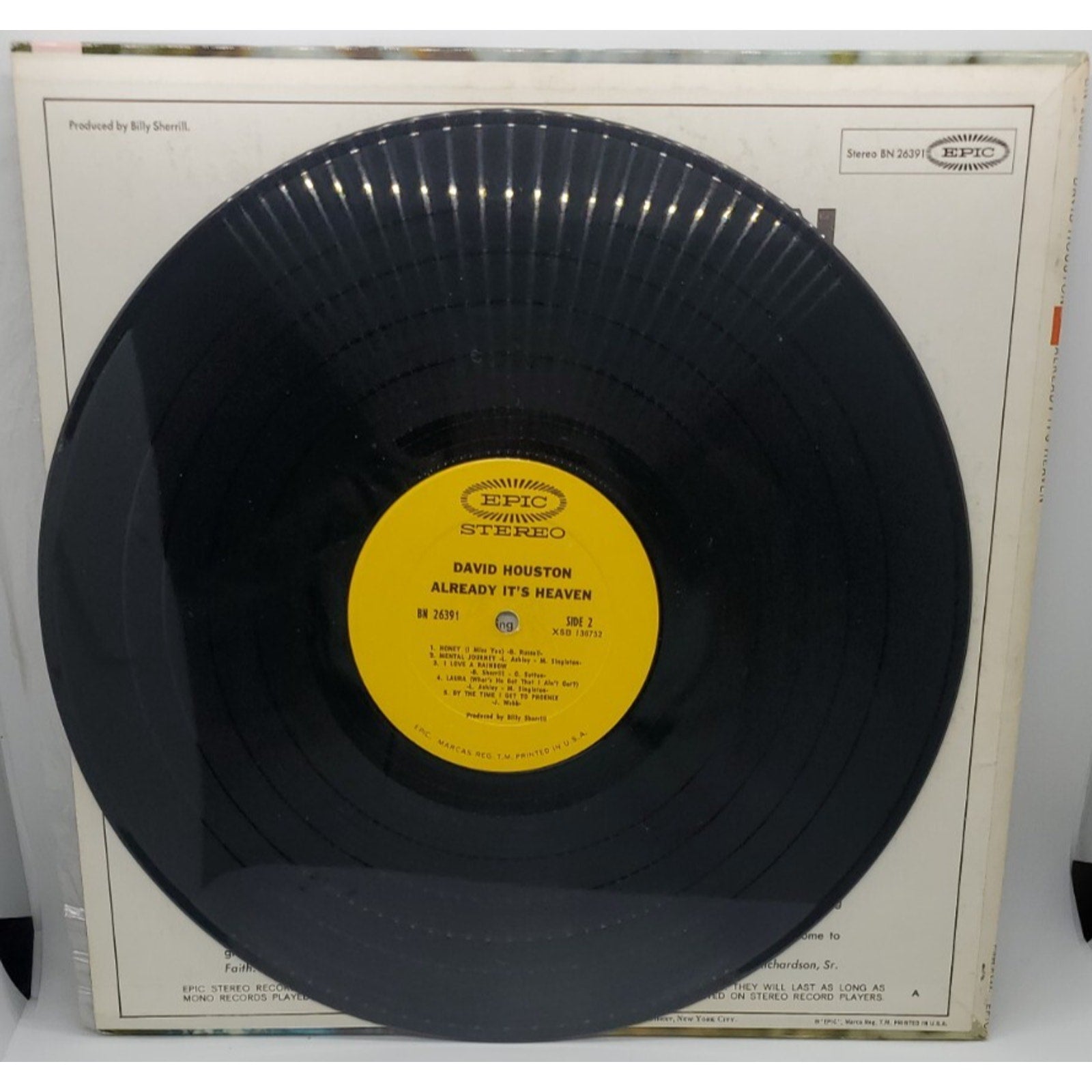 David Houston Already "It's Heaven" (Record)