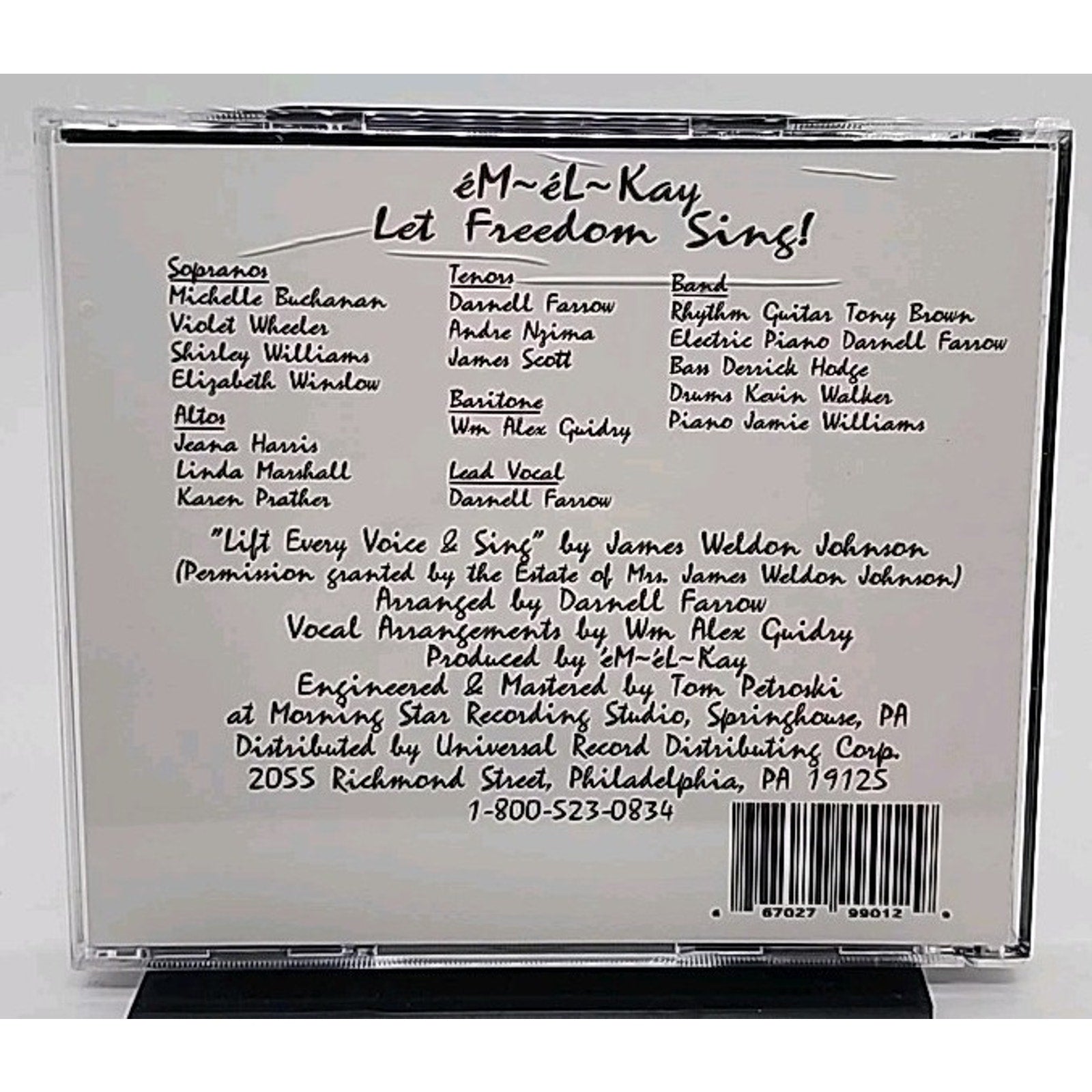 Em-El-Kay Let Freedom Sing (CD)