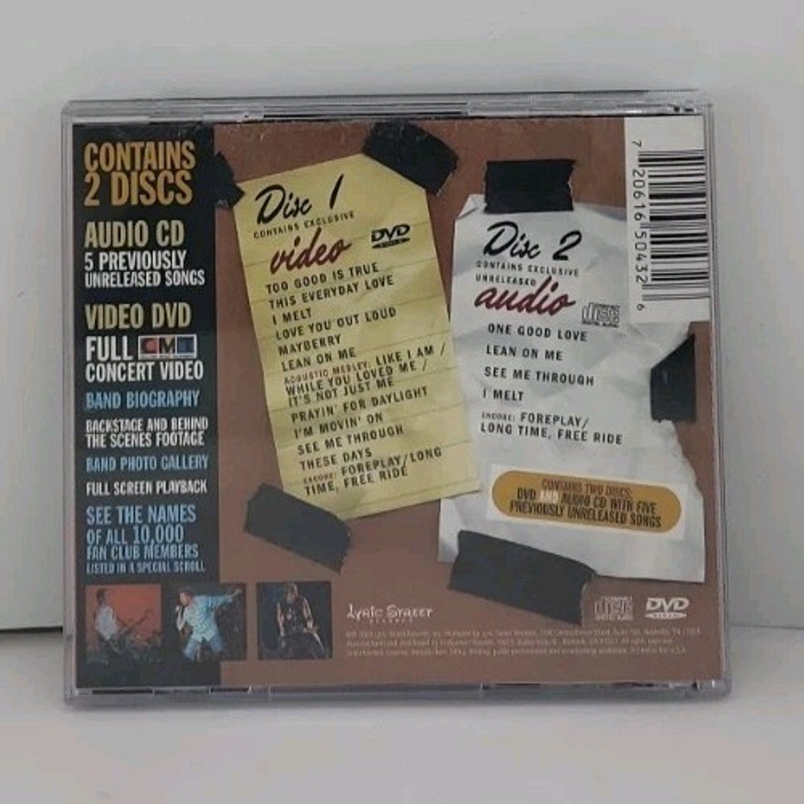 Live by Rascal Flatts (CD, Sep-2003, Lyric Street)