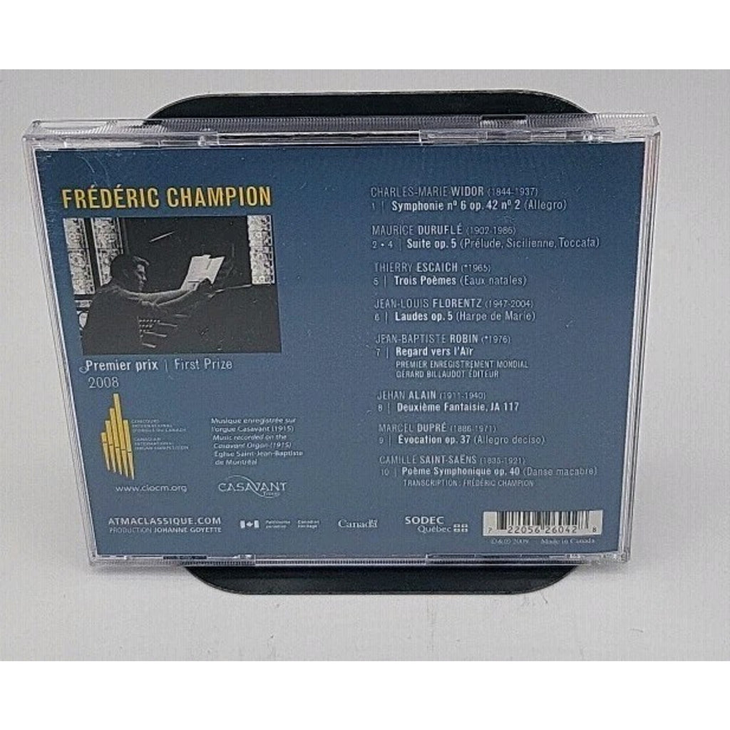 French Organ Music by Frédéric Champion (CD, 2009)