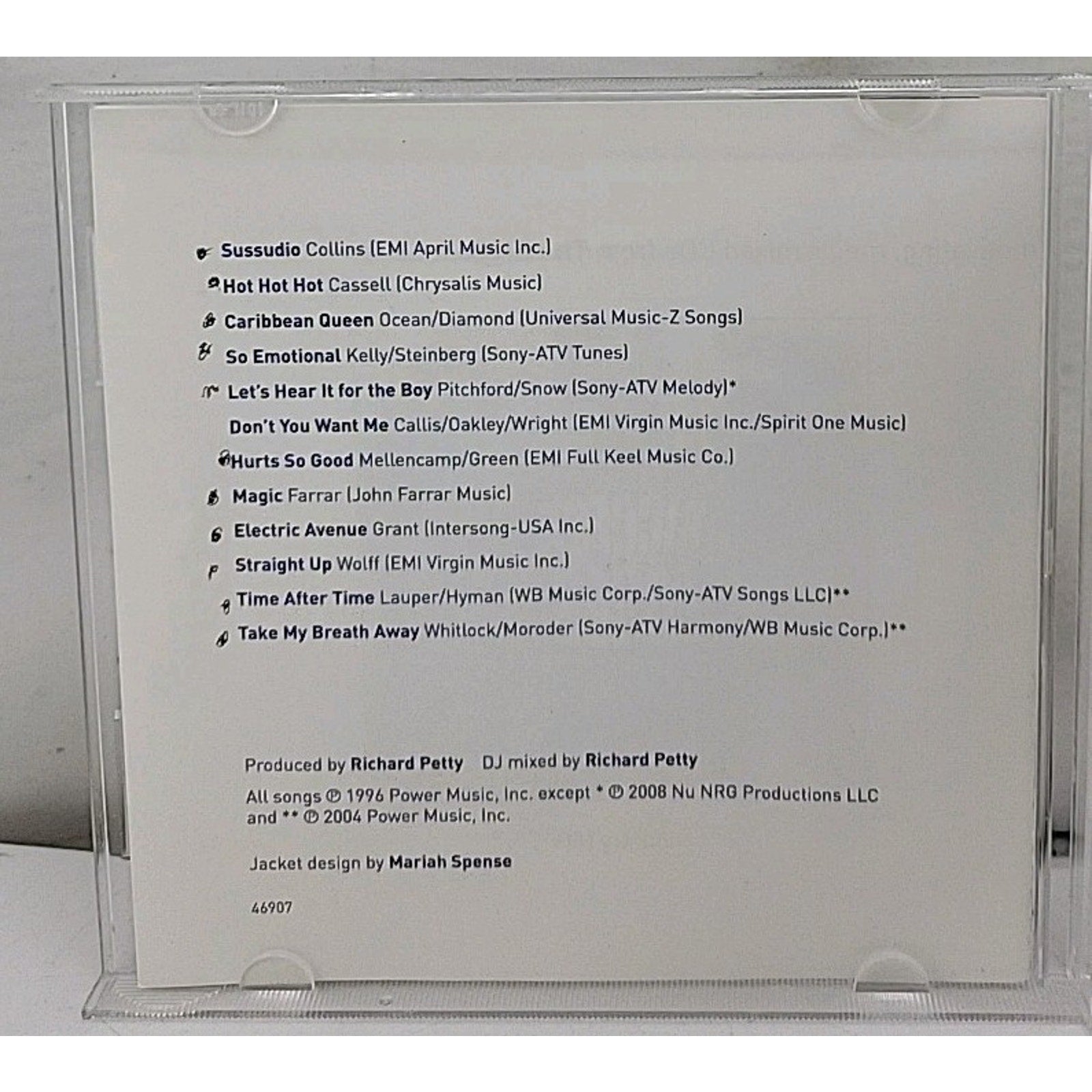 The Biggest Loser Workout Mix: '80s Hits CD