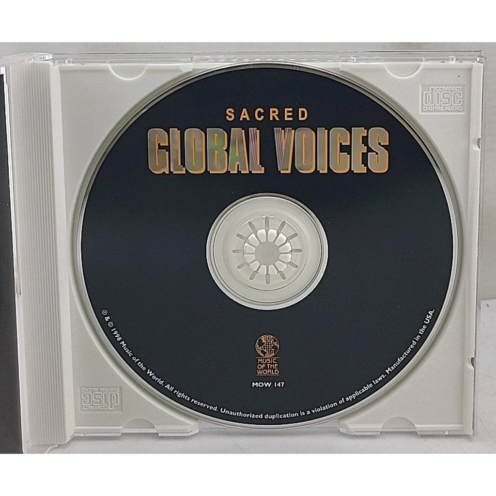Sacred Global Voices by Various Artists (CD, Oct-1999, Music Of The World)