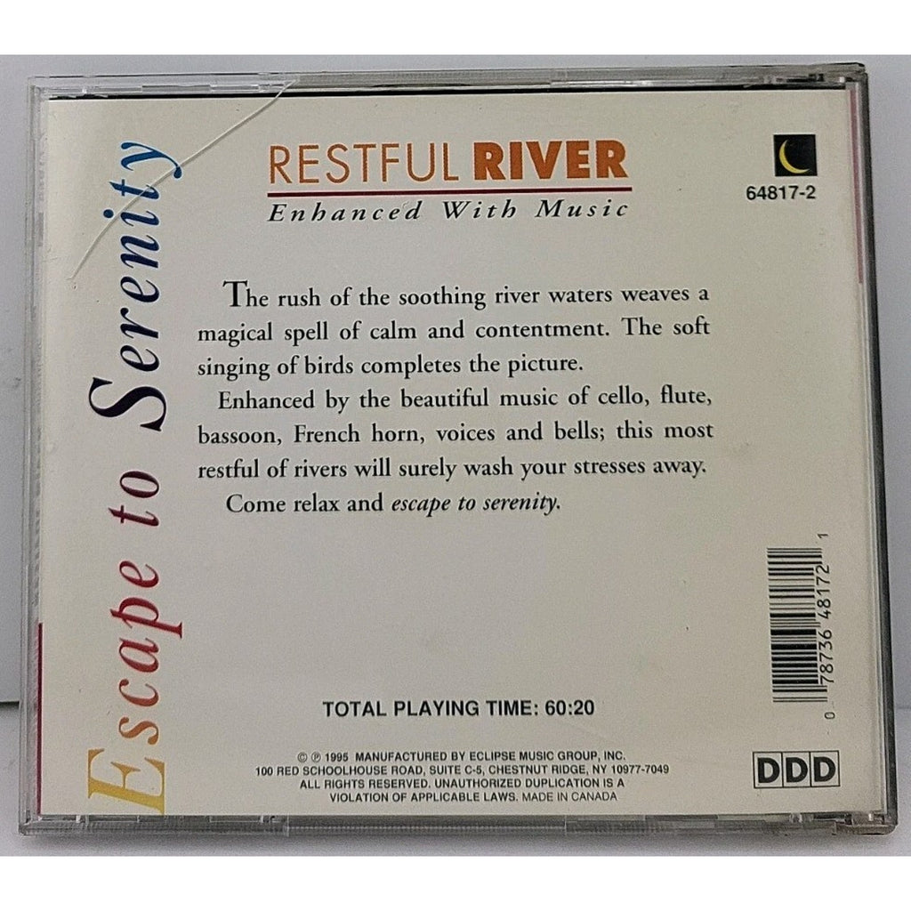 Serenity/Restful River by Escape To Serenity (CD, Oct-1997, BCI-Eclipse...