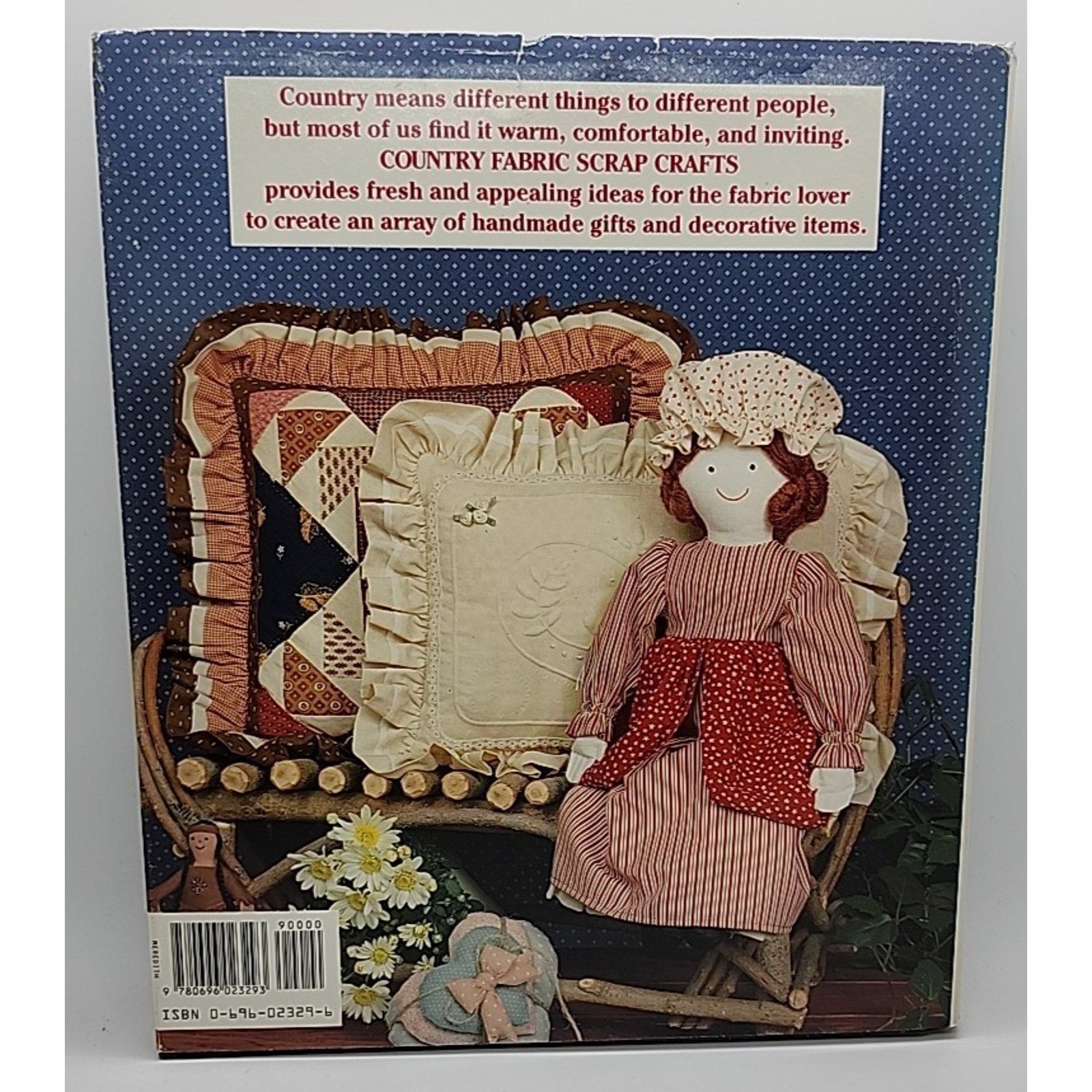 Country Fabric Scrap Crafts by Marti Michell (1989, Hardcover)