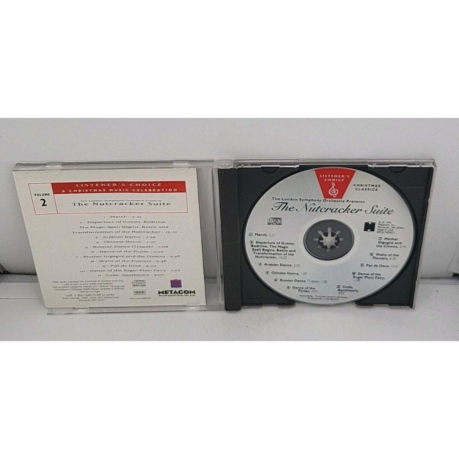 The Nutcracker Suite London Symphony Orchestra Vol. 2 (CD 1993)