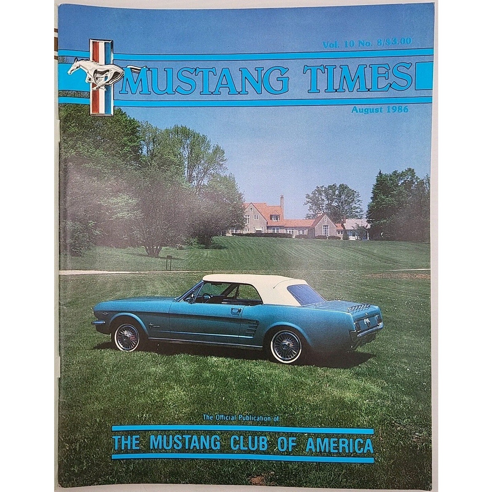 Mustang Times 1986 August Magazine