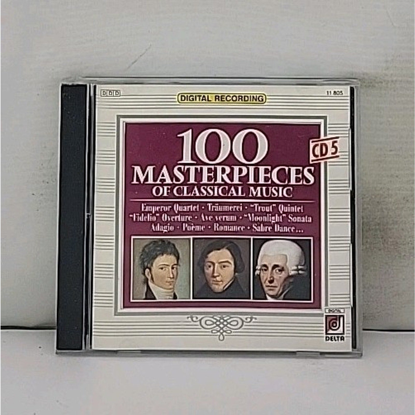 100 Masterpieces of Classical Music Cd5 Digital Recording Delta