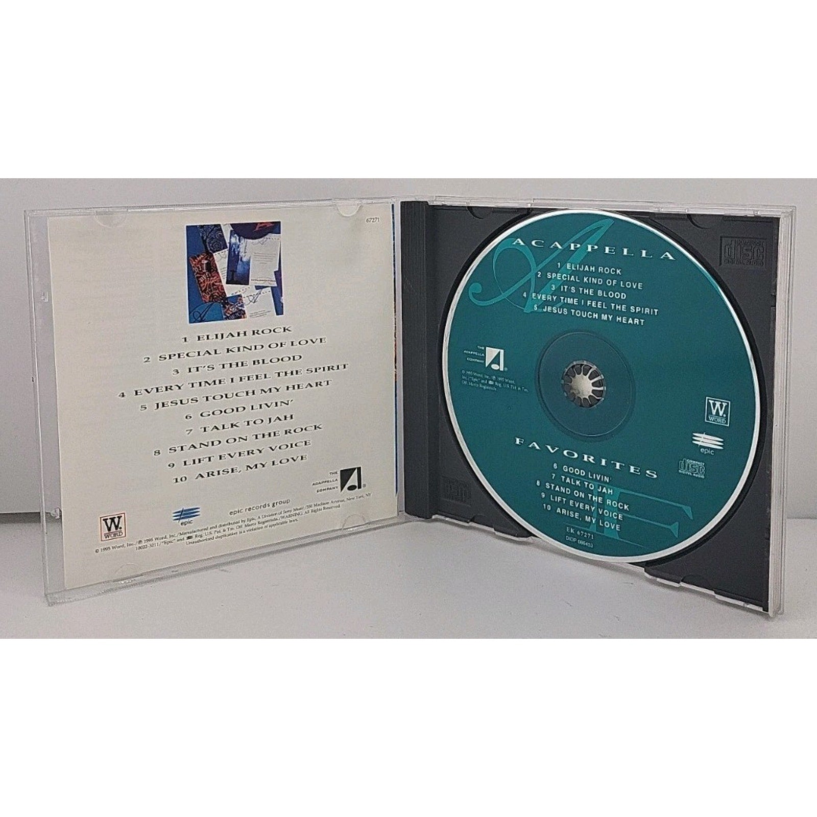 Favoirtes by Acappella (CD, Jul-1995, Word/Epic)