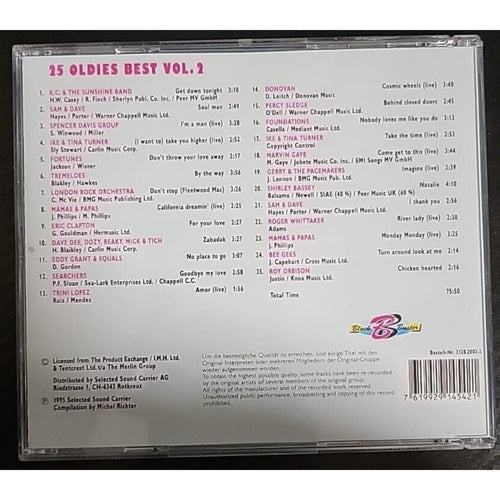 25 Oldies Best Vol. 2 (CD)