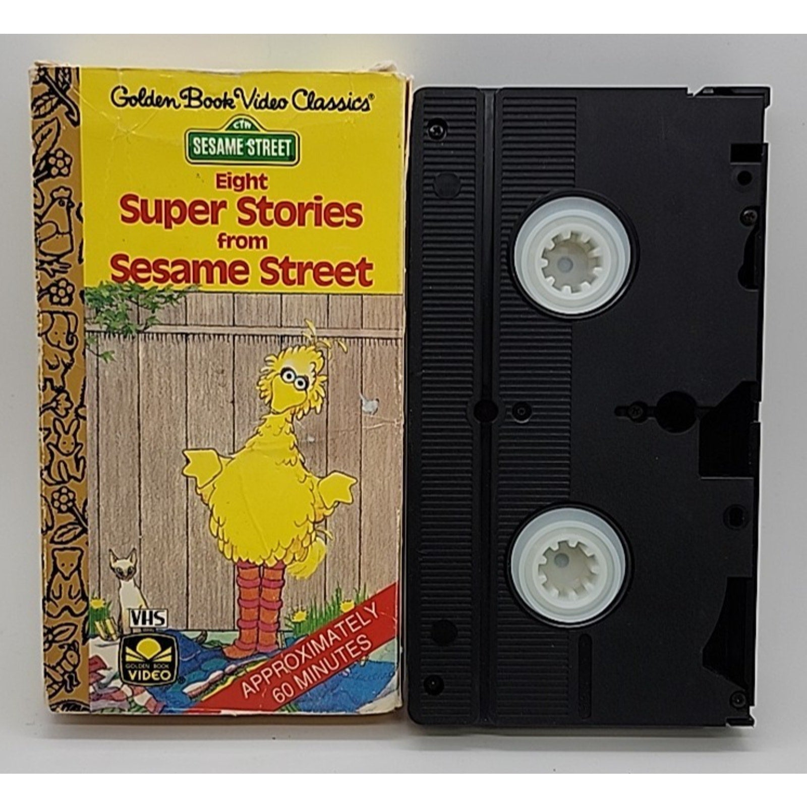 Golden Book Video Classics Eight Super Stories from Sesame Street (VHS, 1985)