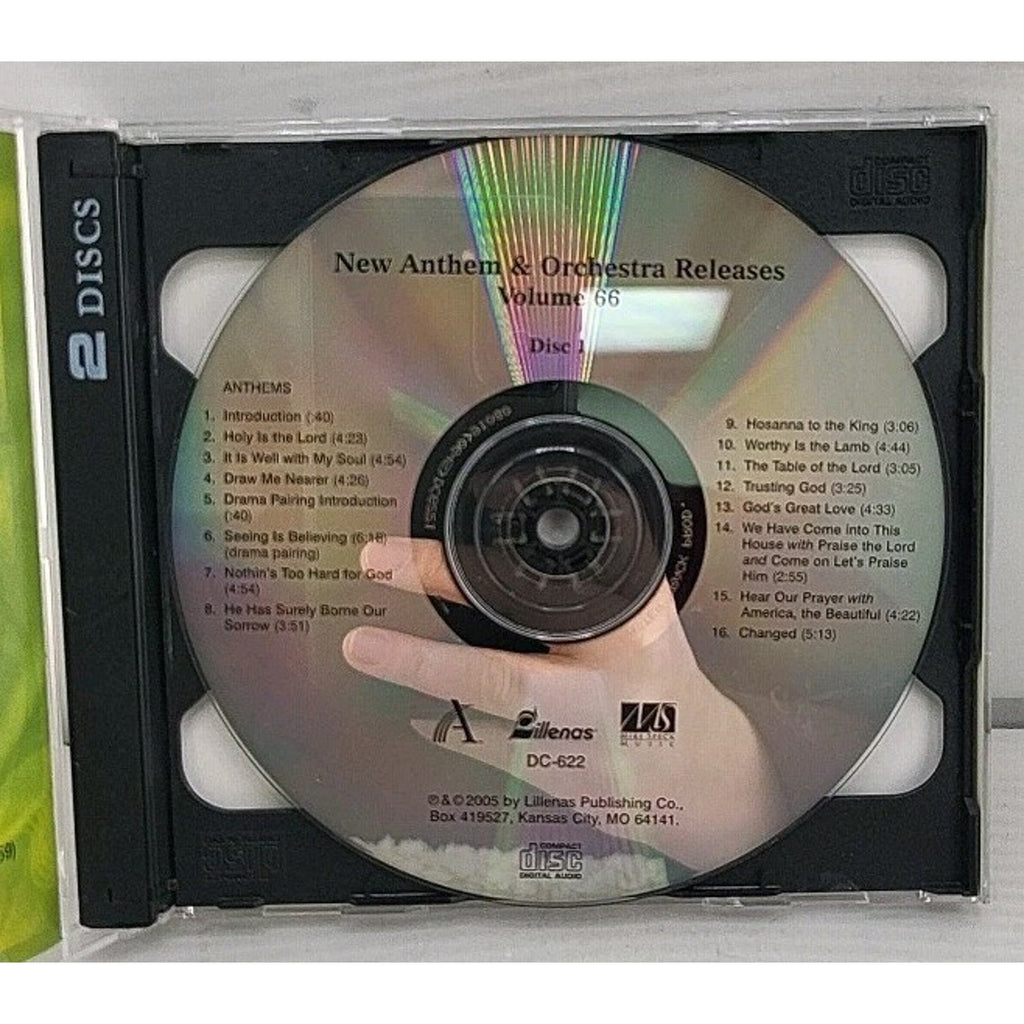 Lillenas "New Anthem & Orchestra Releases, Volume 66" - 2 CD Set