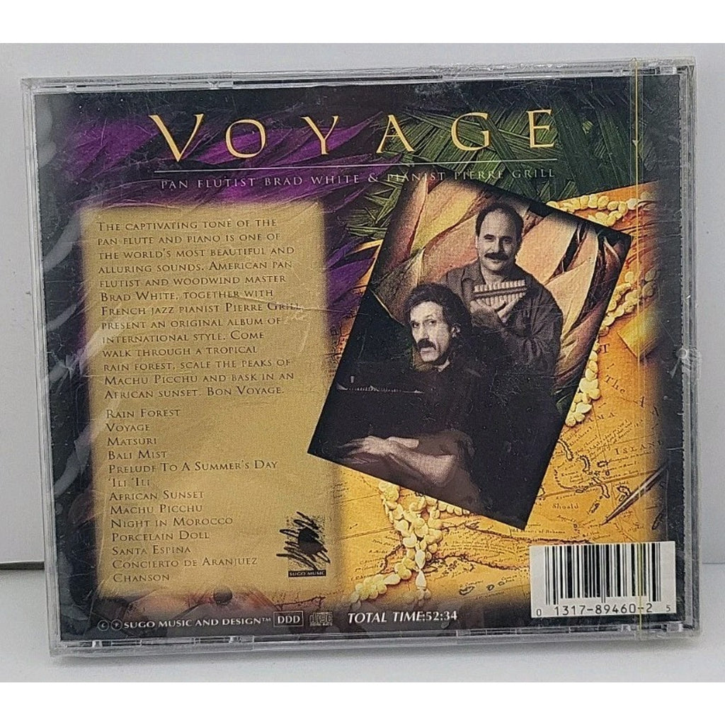 Voyage by Brad White (CD, Mar-1995, Sugo) *Brand New*