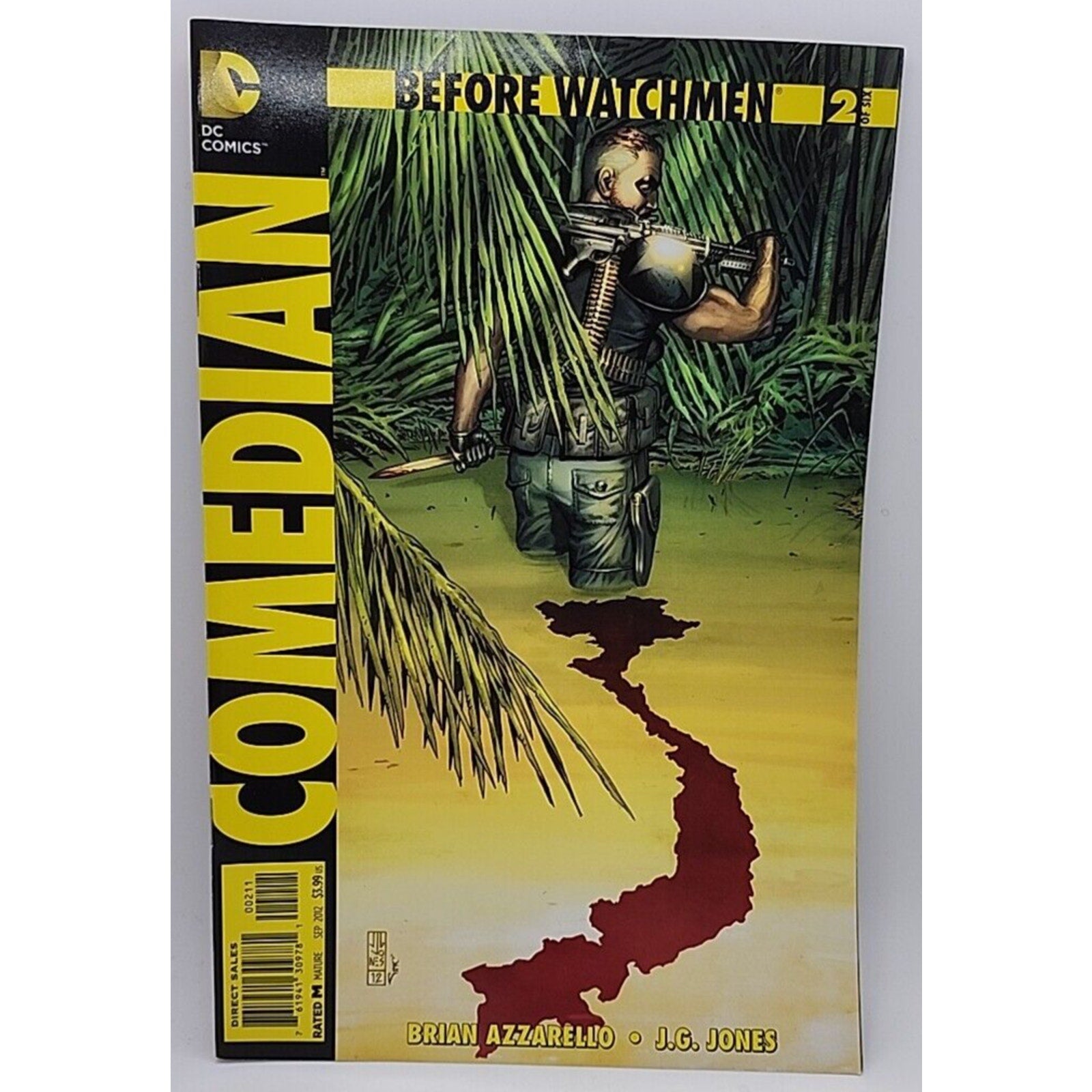 Before Watchmen Comedian #2 DC Comics 2012