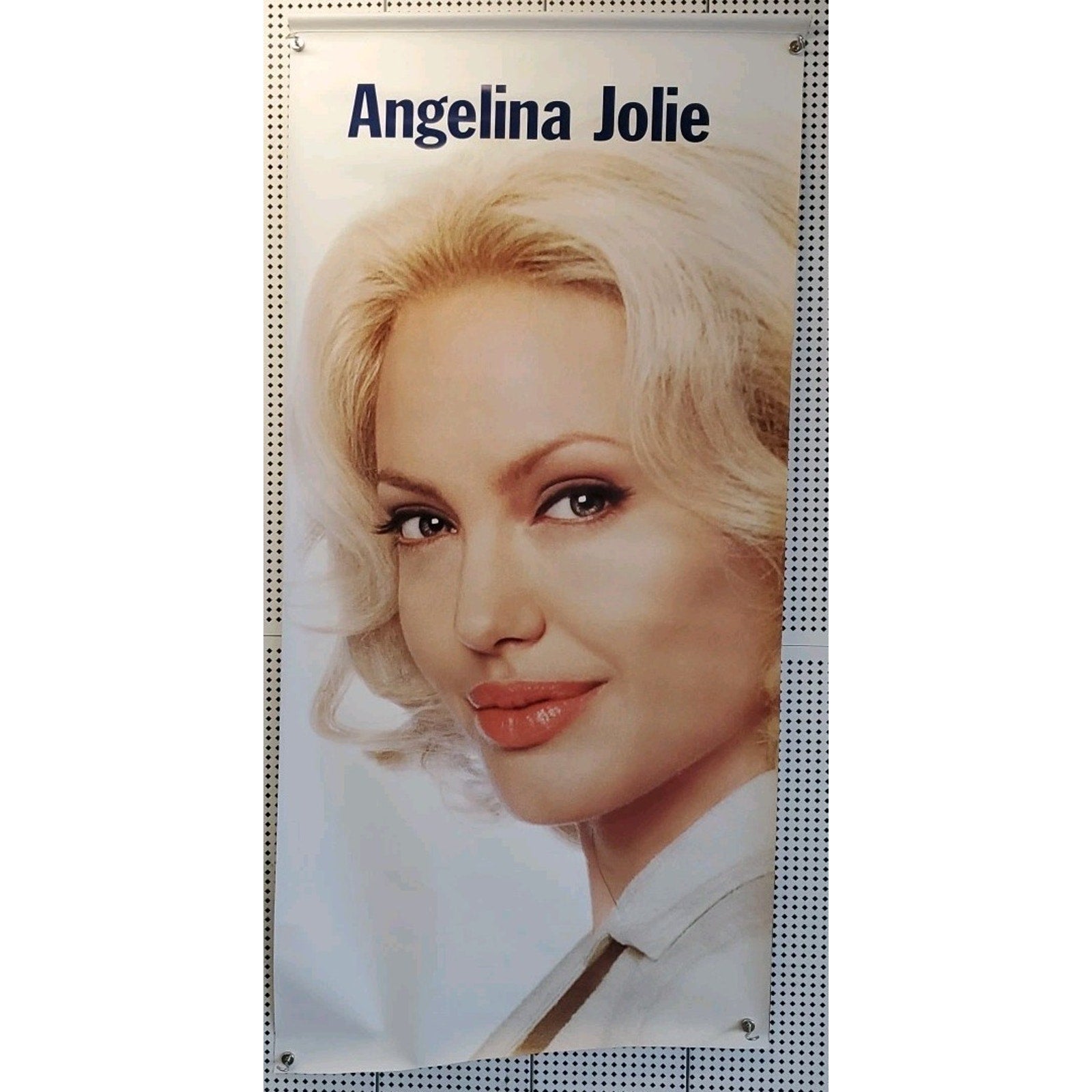 Angelina Jolie Flag Banner Poster 26x52