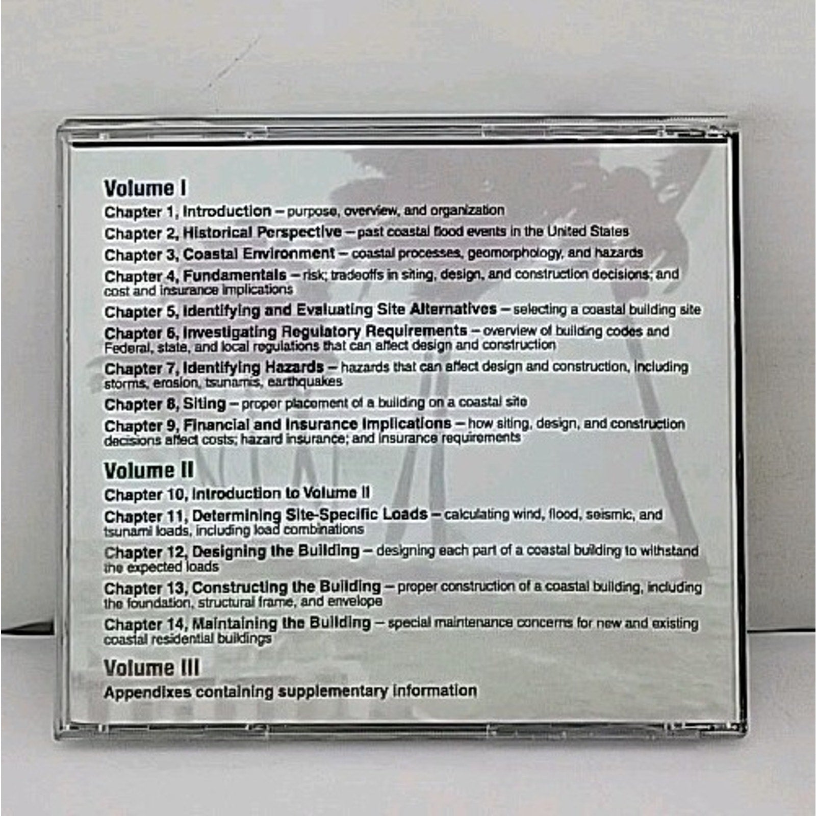 Coastal Construction Manual FEMA 55CD Third Edition