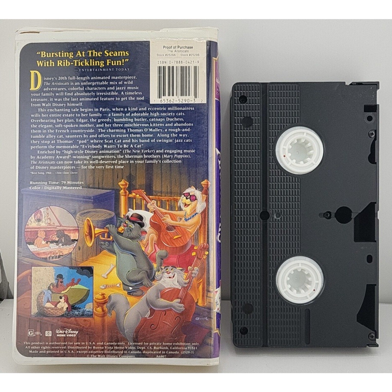 The Aristocats (VHS, 1996)