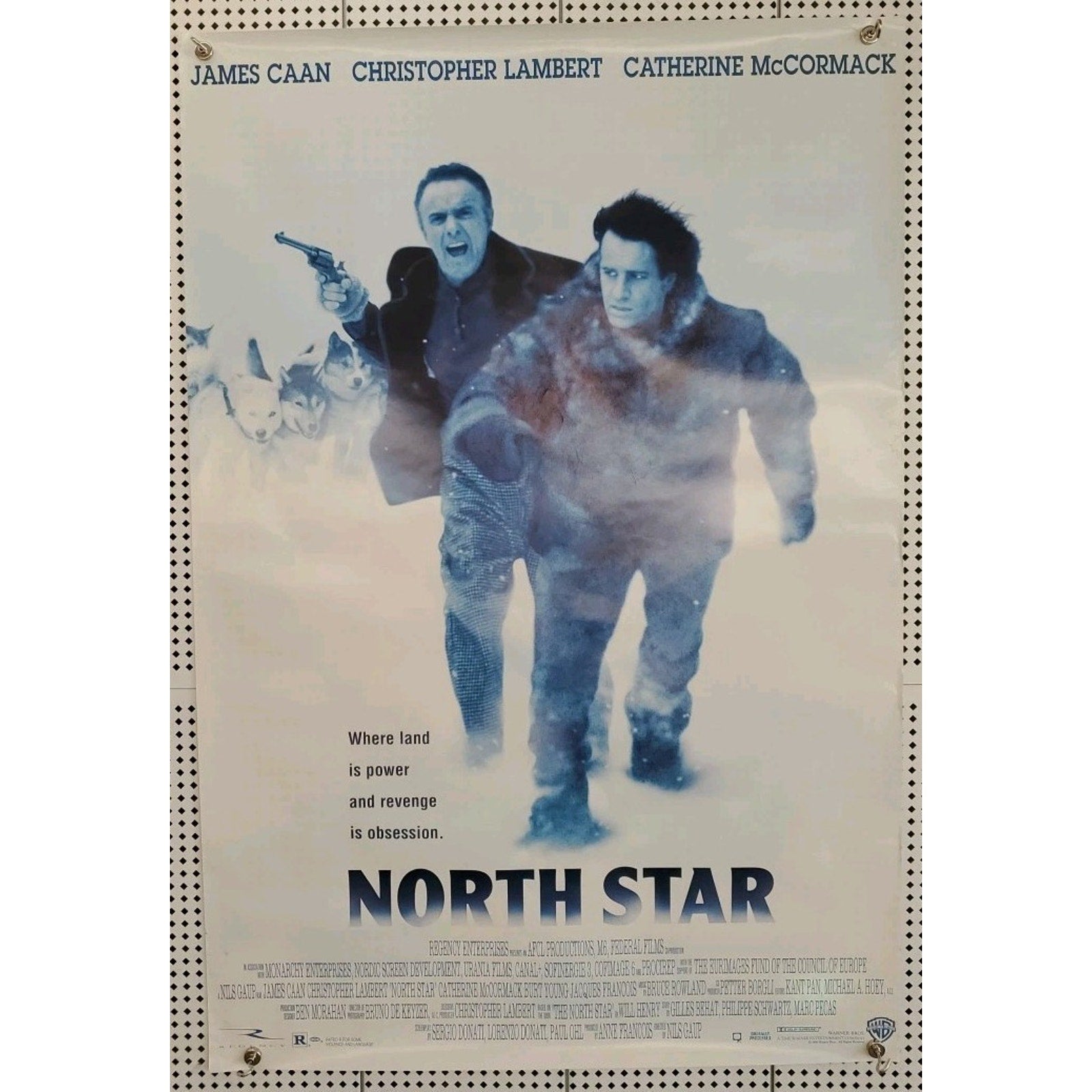 North Star Original Movie Poster 27”x40” James Caan Christopher Lambert